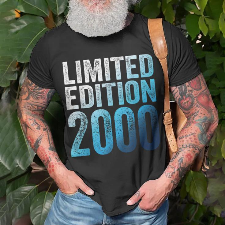 22 Geburtstag Mann 22 Jahre Geschenk Limited Edition 2000 T-Shirt Geschenke für alte Männer