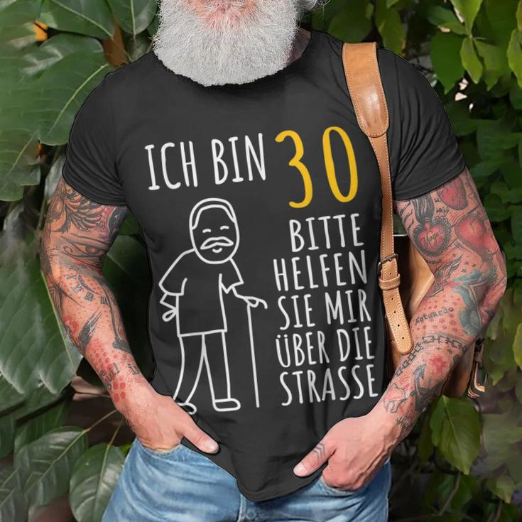 30. Geburtstag Herrn T-Shirt, Lustiges Ich Bin 30 Design Geschenke für alte Männer