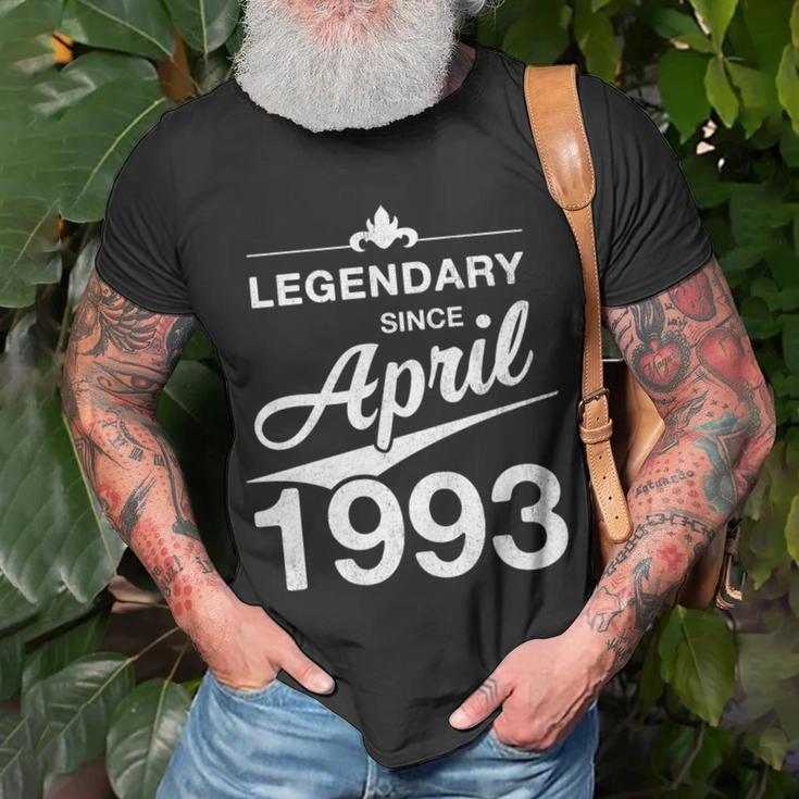 30 Geburtstag 30 Jahre Alt Legendär Seit April 1993 V3 T-Shirt Geschenke für alte Männer