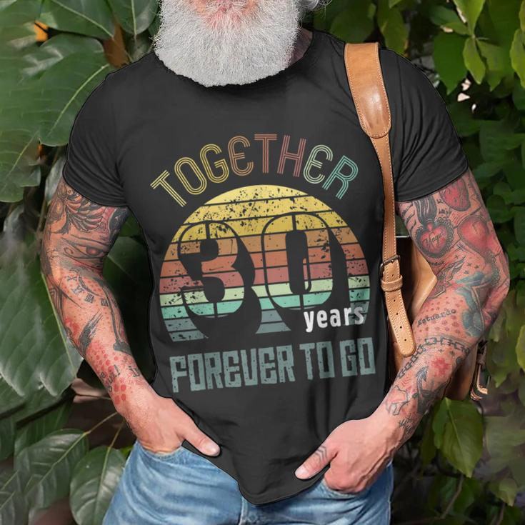 30Th Years Wedding Anniversary For Couples Matching 30 T-Shirt Gifts for Old Men