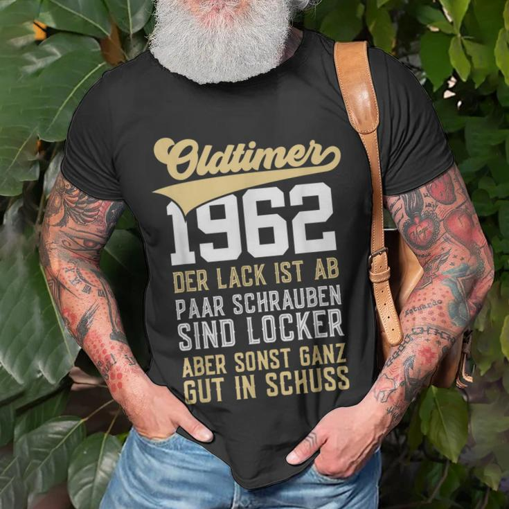 60 Jahre Oldtimer 1962 Der Lack Ist Ab Lustig 60 Geburtstag T-Shirt Geschenke für alte Männer