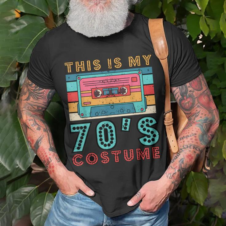 This Is My 70S Costume Vintage 1970S Hippie Groovy Style T-Shirt Gifts for Old Men