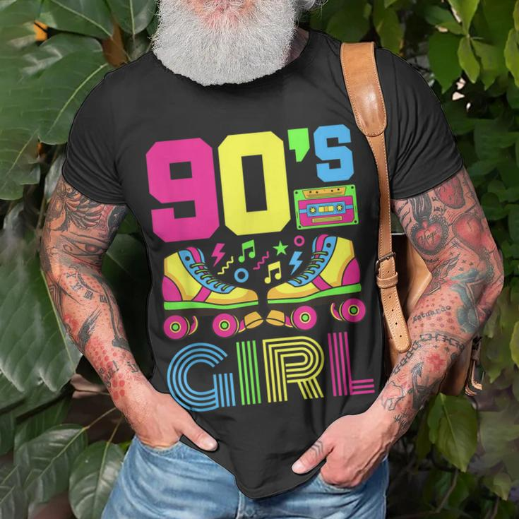 90S Girl 1990S Fashion Theme Party Outfit Nineties Costume Unisex T-Shirt Gifts for Old Men
