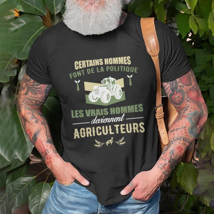 Agriculteurs Indispensables V2 T-Shirt Geschenke für alte Männer