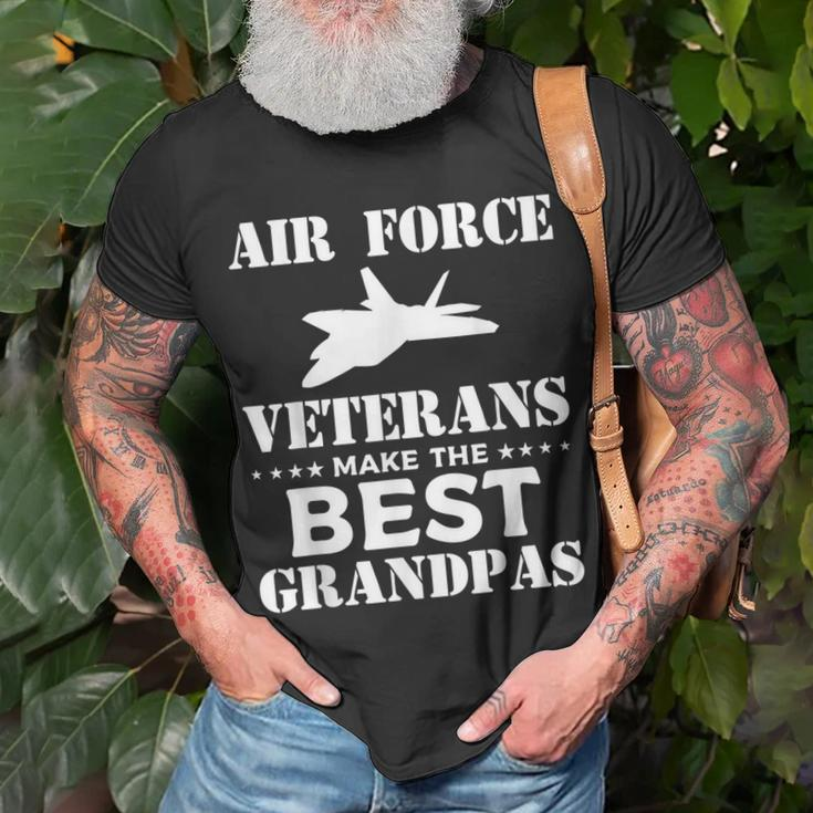 Air Force Veterans Make The Best Grandpas Veteran Grandpa T-Shirt Gifts for Old Men