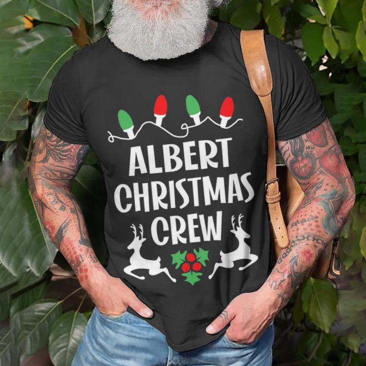 Albert Name Gift Christmas Crew Albert Unisex T-Shirt Gifts for Old Men