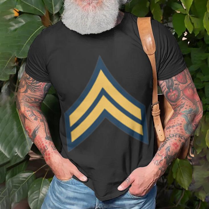 Army Corporal E-4 Military Rank Veteran Insignia T-shirt - Seseable