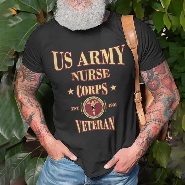 Army Nursing Army Nurse Veteran Military Nursing Gift Gift For Womens Unisex T-Shirt Gifts for Old Men