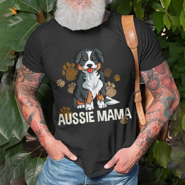 Australian Shepherd Mama Mutter Hund Spruch Aussie T-Shirt Geschenke für alte Männer