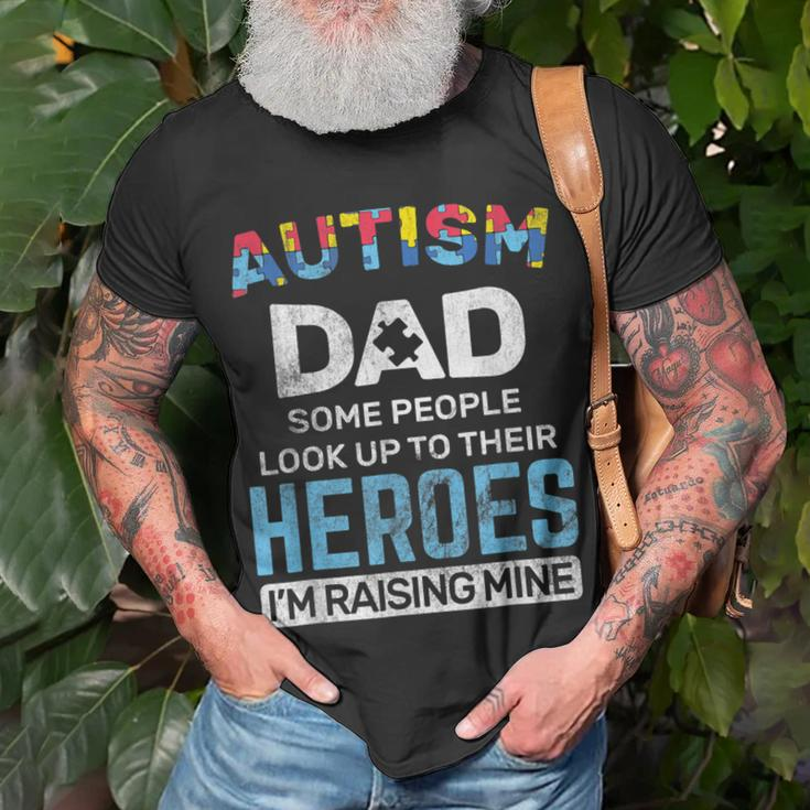 Autism Dad Autism Awareness Autistic Spectrum Asd Unisex T-Shirt Gifts for Old Men
