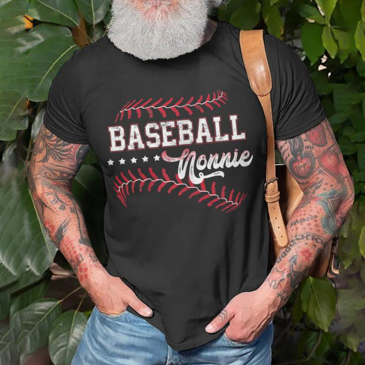 Baseball Nonnie Funny Baseball Nonnie Mothers Day Gift Gift For Womens Unisex T-Shirt Gifts for Old Men
