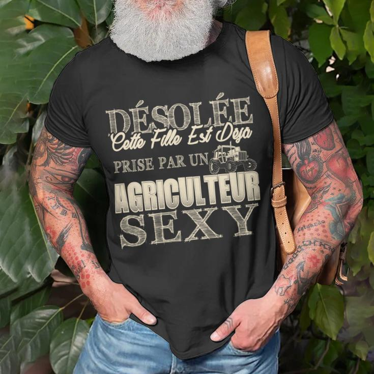 Bauerin Super Sexy Freundin T-Shirt, Lustiges Design für Männer Geschenke für alte Männer