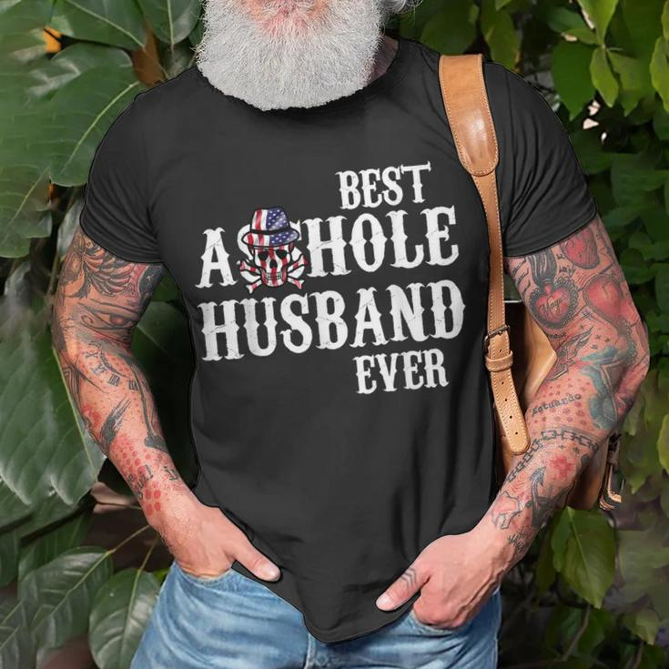 Best Asshole Husband Ever For Dad Gift For Mens Unisex T-Shirt Gifts for Old Men