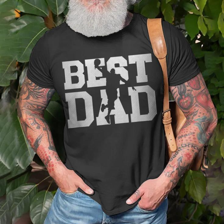 Best Basketball Dad Fathers Day Vintage Men Sports T-Shirt Gifts for Old Men