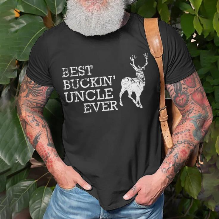 Best Buckin Uncle EverFunny Deer Hunting Gift Unisex T-Shirt Gifts for Old Men