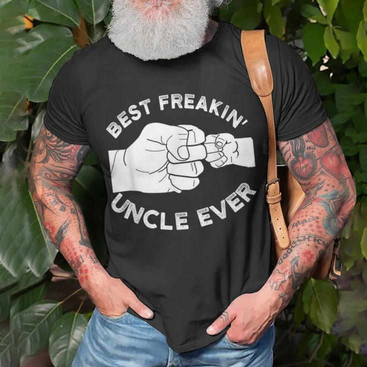 Best Freakin Uncle Ever Baby Announcement Gift For Mens Unisex T-Shirt Gifts for Old Men