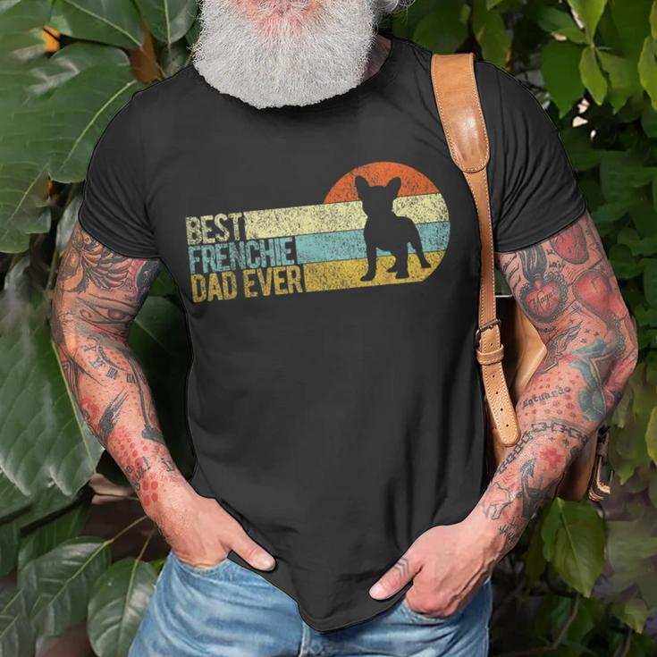 Best Frenchie Dad Ever Frenchie Papa French Bulldog Owner Unisex T-Shirt Gifts for Old Men