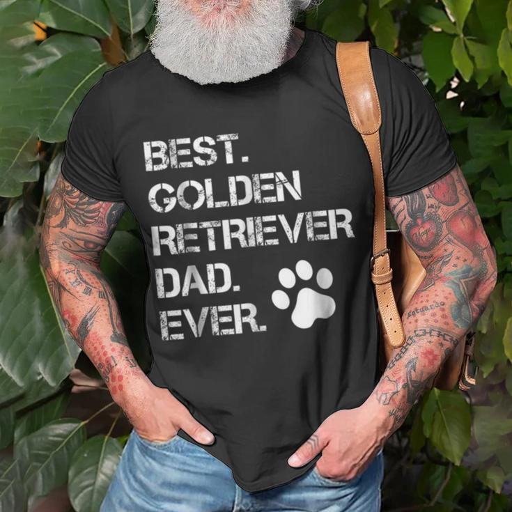Best Golden Retriever Dad Ever Gift DoggyUnisex T-Shirt Gifts for Old Men