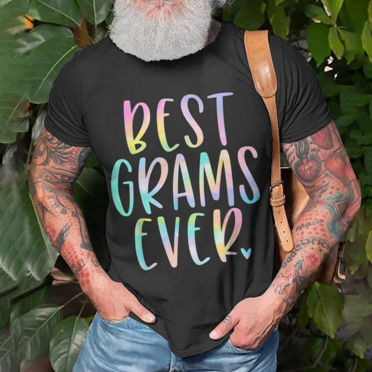Best Grams Ever Gifts Grandma Mothers Day Tie Dye Unisex T-Shirt Gifts for Old Men