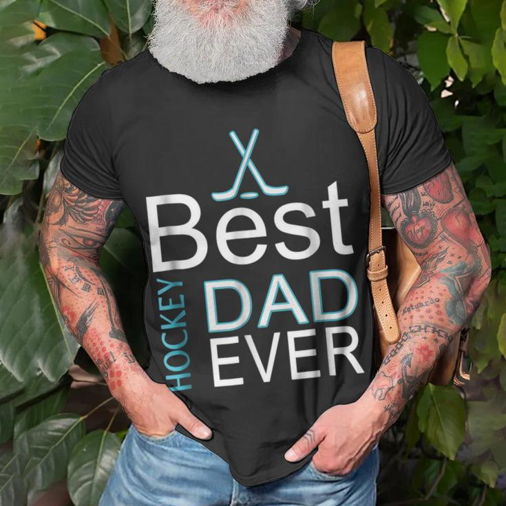 Best Hockey Dad Everfathers Day Gifts For Goalies Unisex T-Shirt Gifts for Old Men