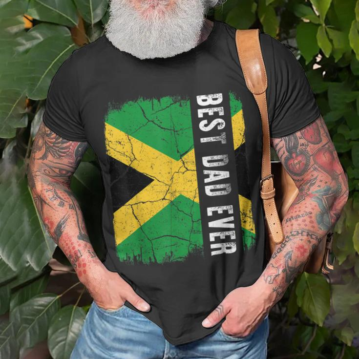 Best Jamaican Dad Ever Jamaica Daddy Fathers Day T-Shirt Gifts for Old Men