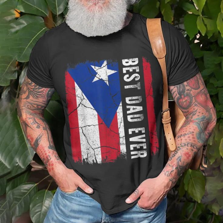 Best Puerto Rican Dad Ever Puerto Rico Daddy Fathers Day T-Shirt Gifts for Old Men