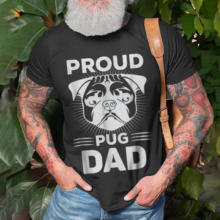 Best Pug Dad Ever Dog Lover FunnyUnisex T-Shirt Gifts for Old Men