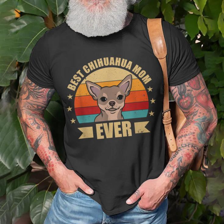 Beste Chihuahua Mama Aller Zeiten T-Shirt für Hundeliebhaberinnen Geschenke für alte Männer