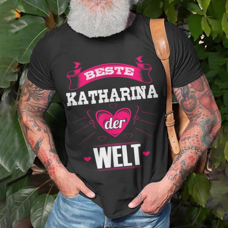 Beste Katharina Der Welt T-Shirt Geschenke für alte Männer