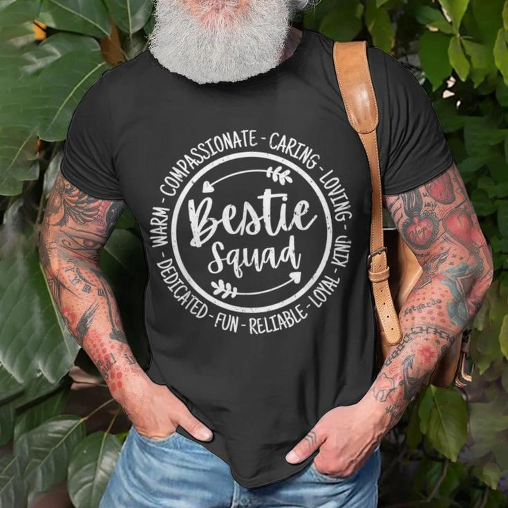 Bestie Squad Besties Life Best Friends Friendship Vintage Unisex T-Shirt Gifts for Old Men