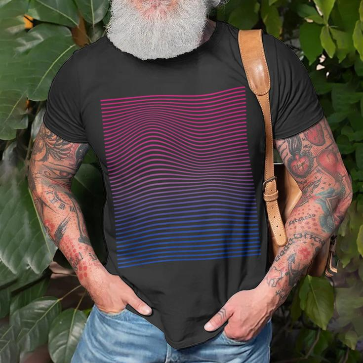 Bisexual Pride Subtle Bi Unisex T-Shirt Gifts for Old Men