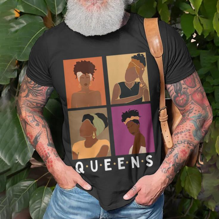 Black Queens Unapologetically Dope African American Gift For Womens Unisex T-Shirt Gifts for Old Men