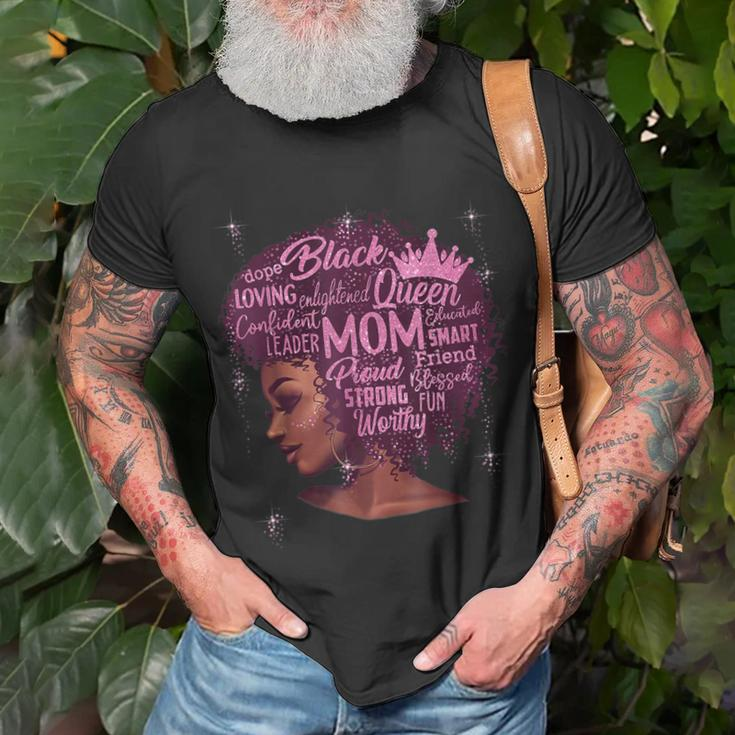 Black Womens Happy Mothers Day Mom African American Gifts Unisex T-Shirt Gifts for Old Men