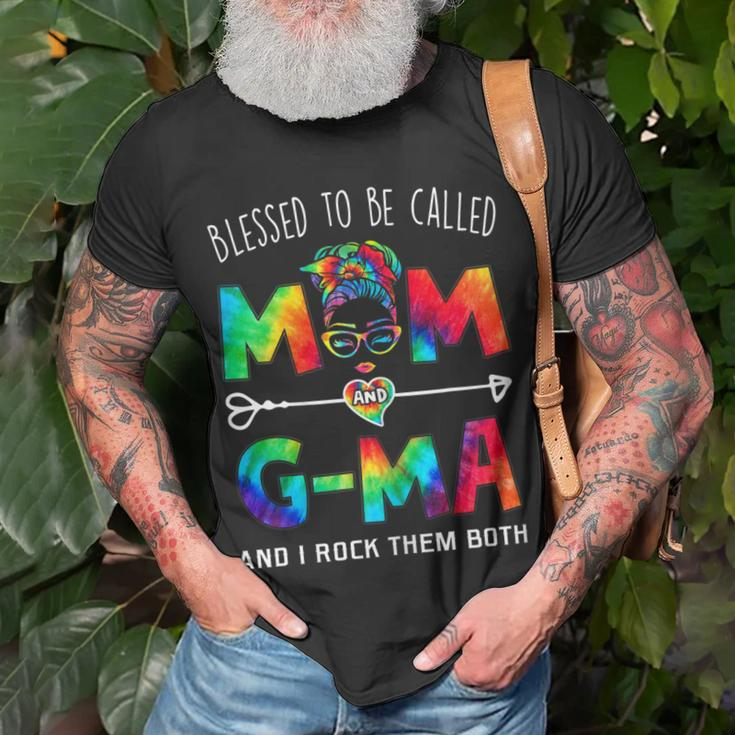 Blessed To Be Called Mom And Gma Mothers Day Gifts Gift For Womens Unisex T-Shirt Gifts for Old Men