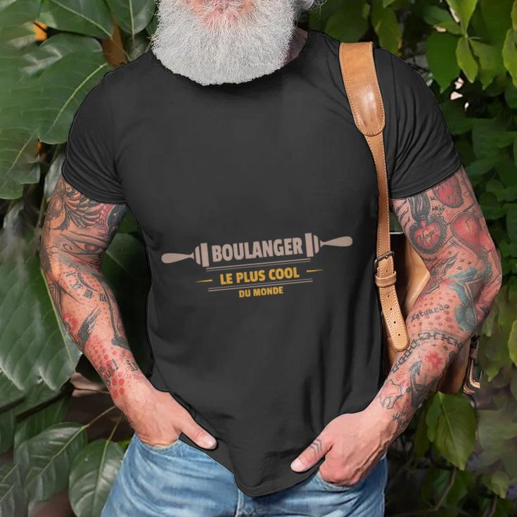 Boulanger Le Plus Cool Du Monde T-Shirt Geschenke für alte Männer