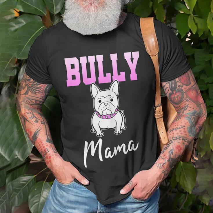 Bully Mama Französische Bulldogge Stolz Frenchie T-Shirt Geschenke für alte Männer