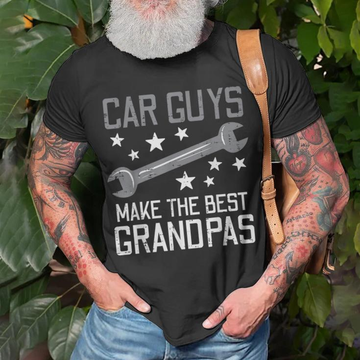 Car Guys Make The Best Grandpas Garage Auto Mechanic Men Gift For Mens Unisex T-Shirt Gifts for Old Men