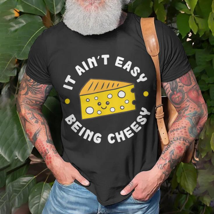 Cheese Cheddar Cheesy Kawaii Unisex T-Shirt Gifts for Old Men