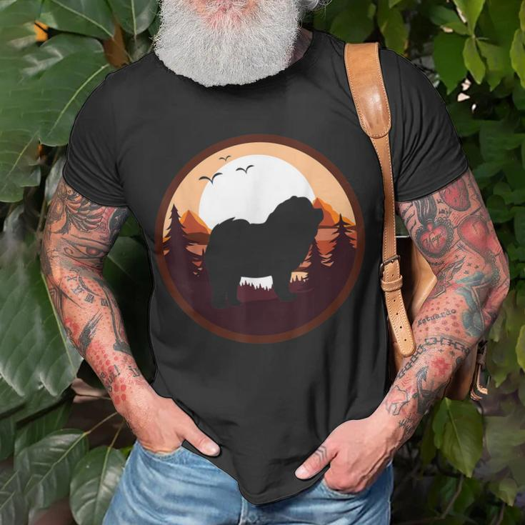 Chow Chow Dog Breed T-shirt Gifts for Old Men