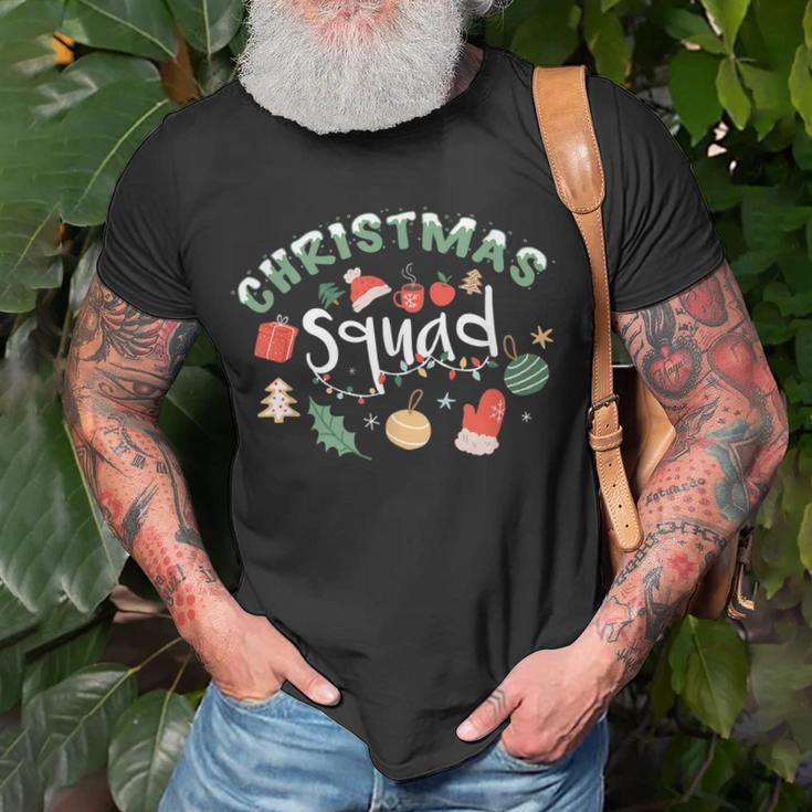 Christmas Squad Lustiger Familien-Pyjama Für Weihnachten T-Shirt Geschenke für alte Männer