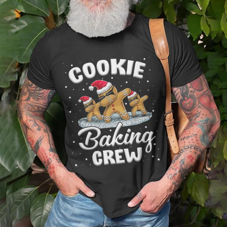 Cookie Baking Crew Family Christmas Gingerbread Santa Hat V2T-shirt Gifts for Old Men