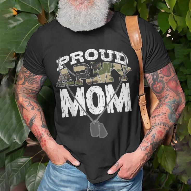 Cool Proud Army Mom | Funny Mommies Military Camouflage Gift Unisex T-Shirt Gifts for Old Men
