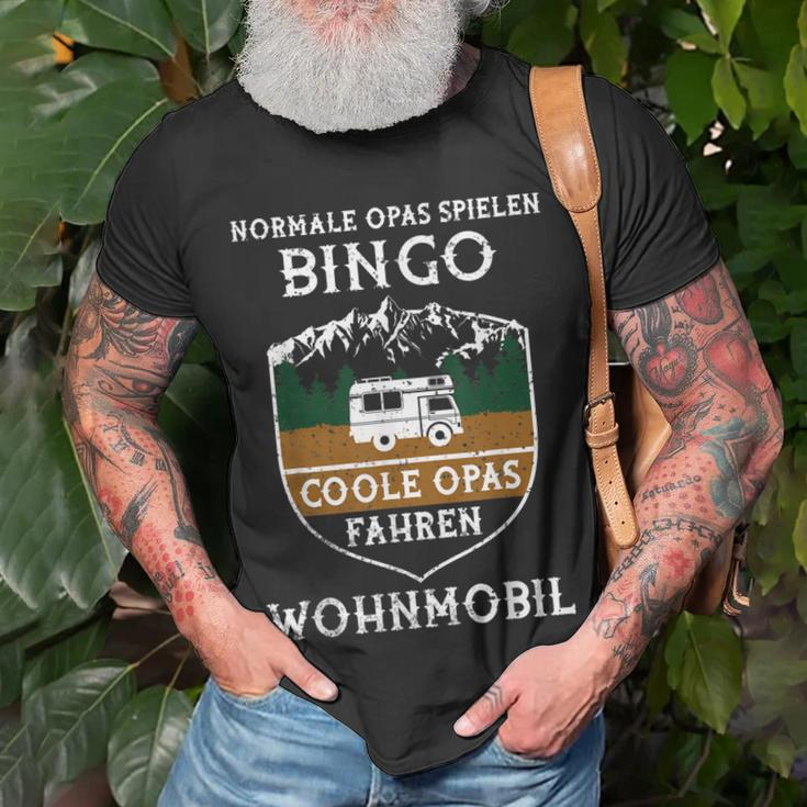 Coole Opas Fahren Wohnmobil T-Shirt, Camping Opa Vatertag Tee Geschenke für alte Männer
