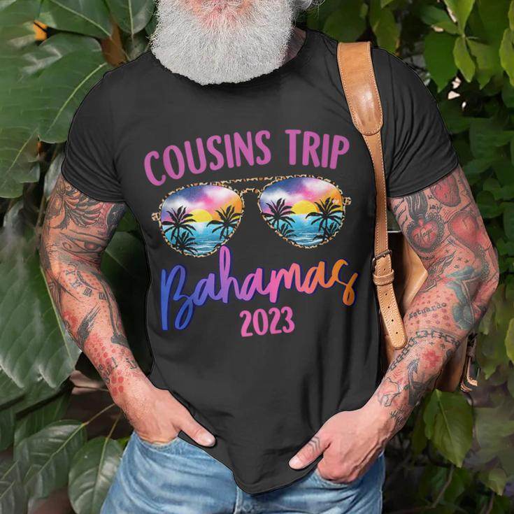 Cousins Trip Bahamas 2023 Sunglasses Summer Vacation Unisex T-Shirt Gifts for Old Men