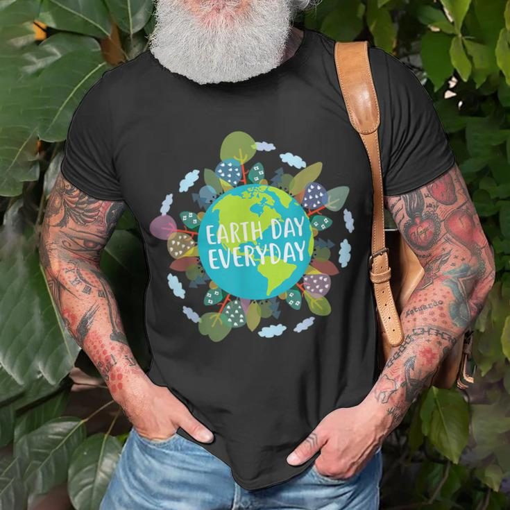 Cute Earth Day Everyday Environmental Protection Gift Unisex T-Shirt Gifts for Old Men