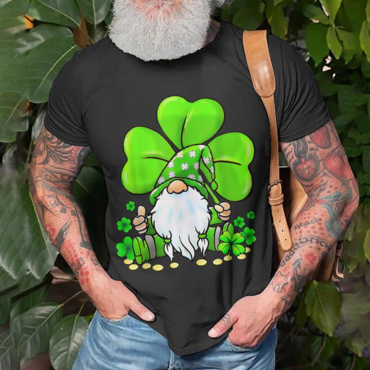 Cute Gnome Lucky Shamrock Clover St Patricks Day Boys Girls T-Shirt Gifts for Old Men