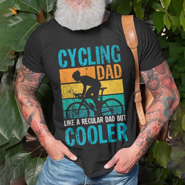 Cycling Dad T-Shirt für Herren, Cool Papa Radfahrer Design Geschenke für alte Männer