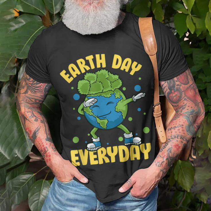 Dabbing Earth Day Everyday Earthday Dab Every Day Planet Unisex T-Shirt Gifts for Old Men