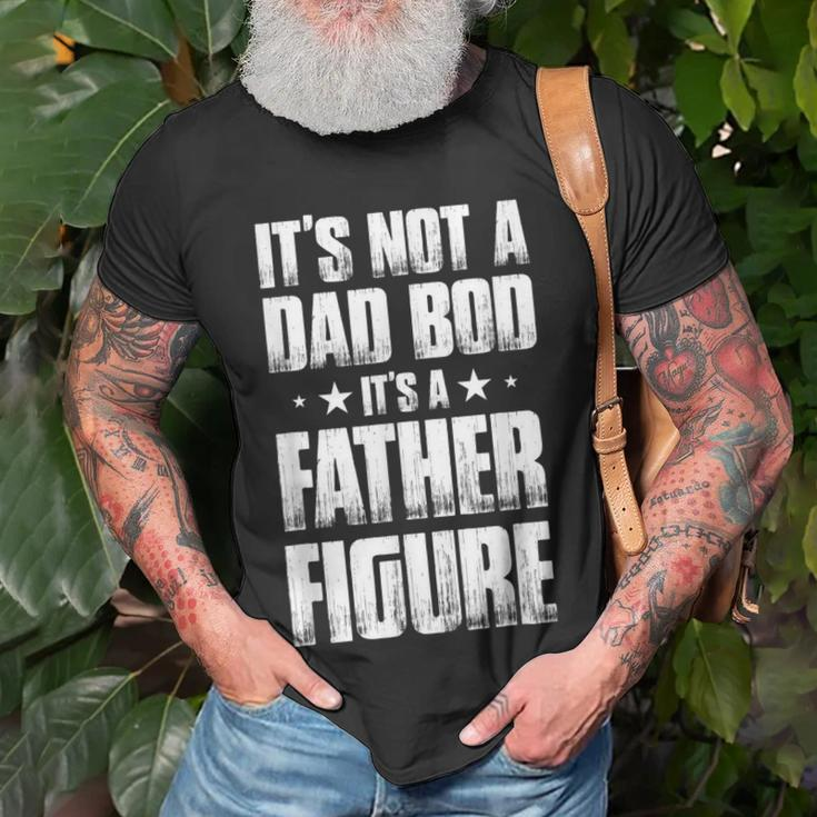 Dad Bod Figure Father Papa Daddy Poppa Stepdad Father´S Day Gift For Mens Unisex T-Shirt Gifts for Old Men