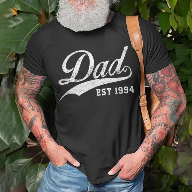 Dad Established 1994 Fathers Day Gift For Mens Unisex T-Shirt Gifts for Old Men